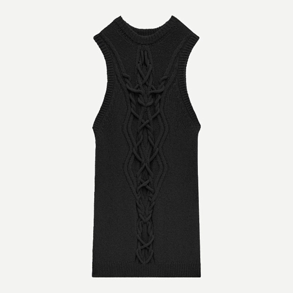 Isabel Marant Black Knit Sweater Dress